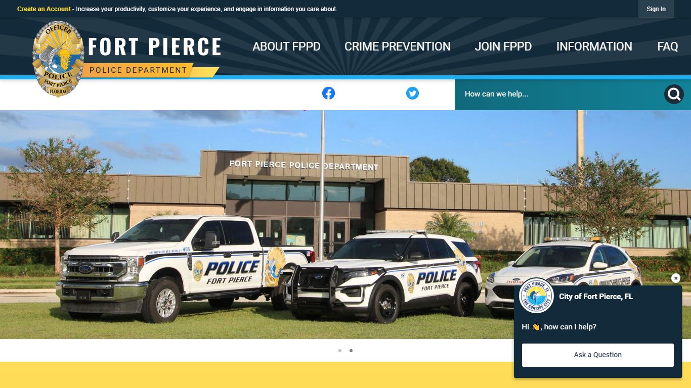 Police Department | Fort Pierce, FL - Official Website